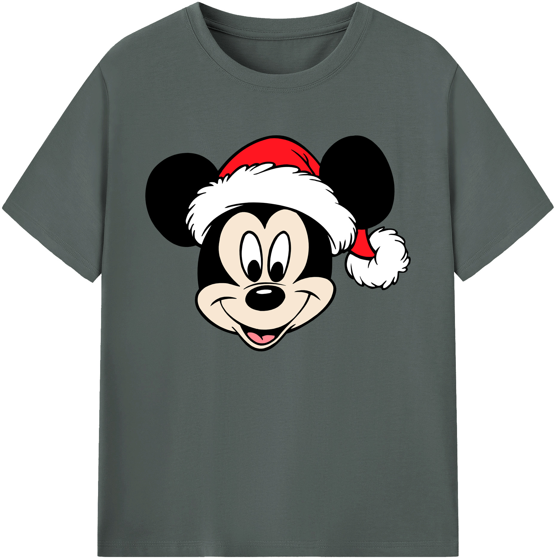 ミッキーマウス Mickey Mouse 綿100％ メンズ半袖Tシャツ｜肌触りやわらか＆通気性